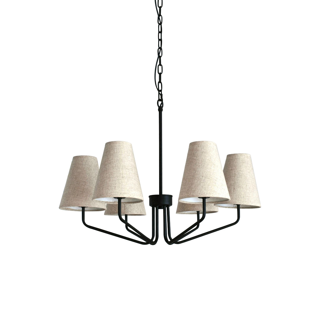 Aurdoreth Lustre Tissu Laiton Industriel Vintage - Neutralighting