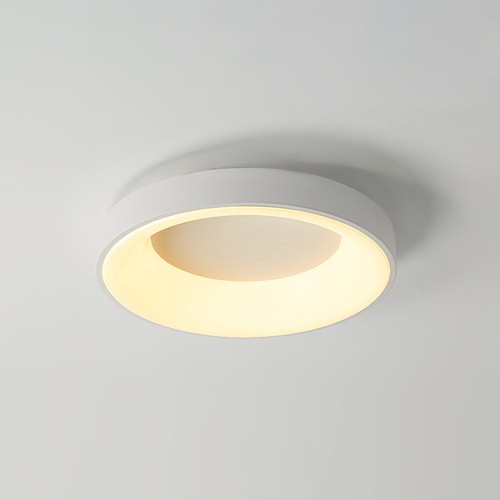 Solara Plafonnier en fer contemporain abat-jour vert - Neutralighting