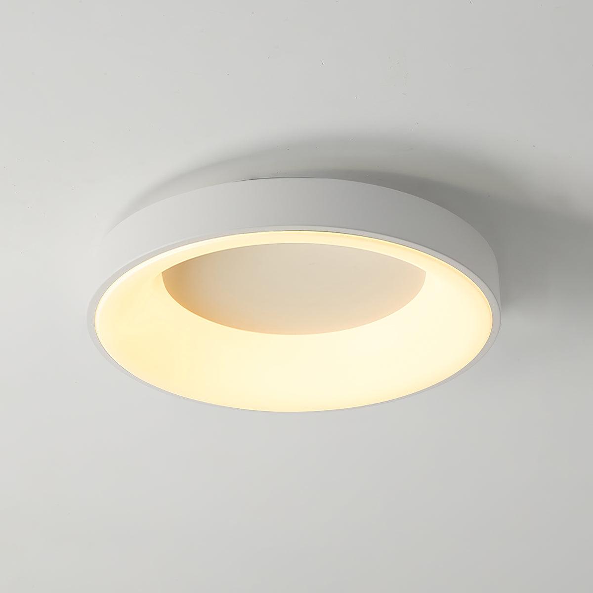 Solara Plafonnier en fer contemporain abat-jour vert - Neutralighting