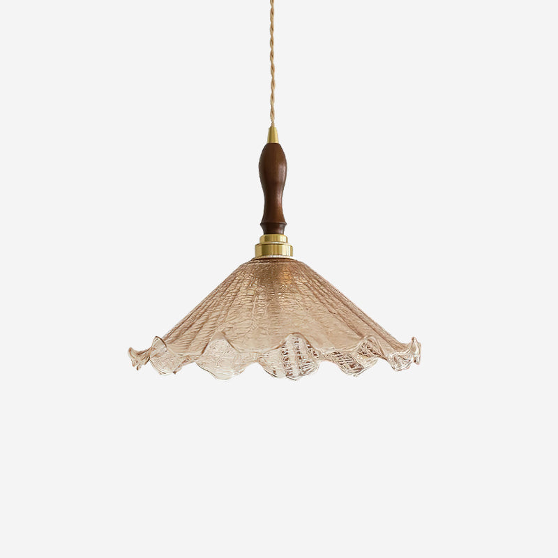 Kenyata Suspension Texturé Verre Organique - Neutralighting