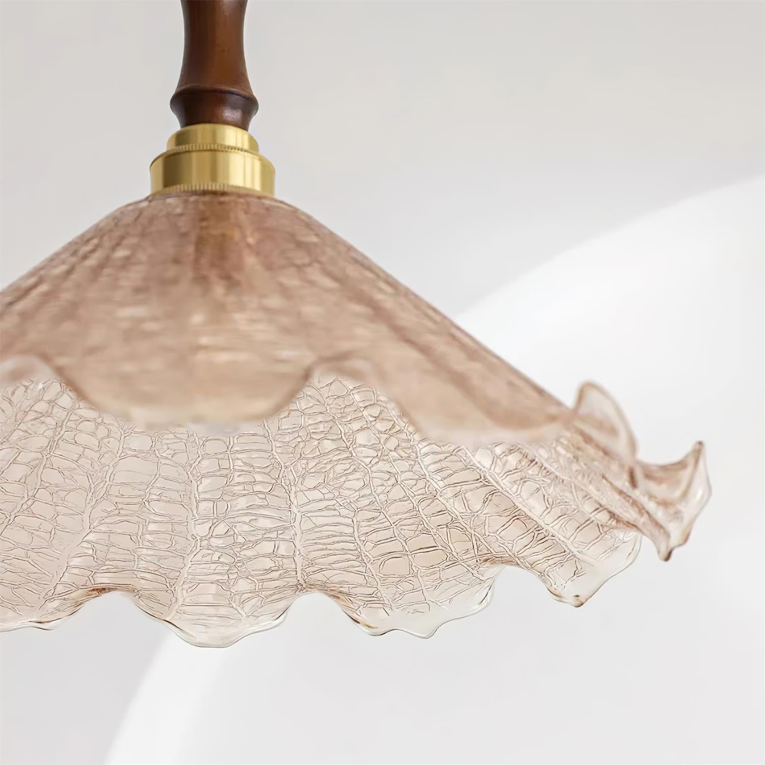 Kenyata Suspension Texturé Verre Organique - Neutralighting