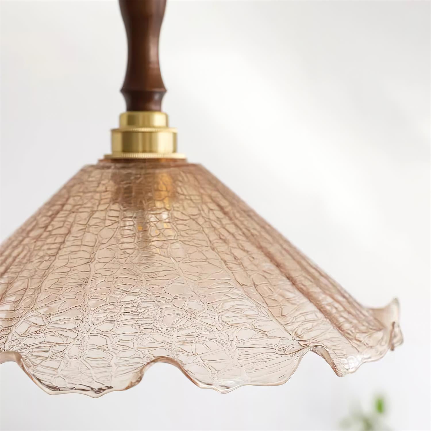 Kenyata Suspension Texturé Verre Organique - Neutralighting