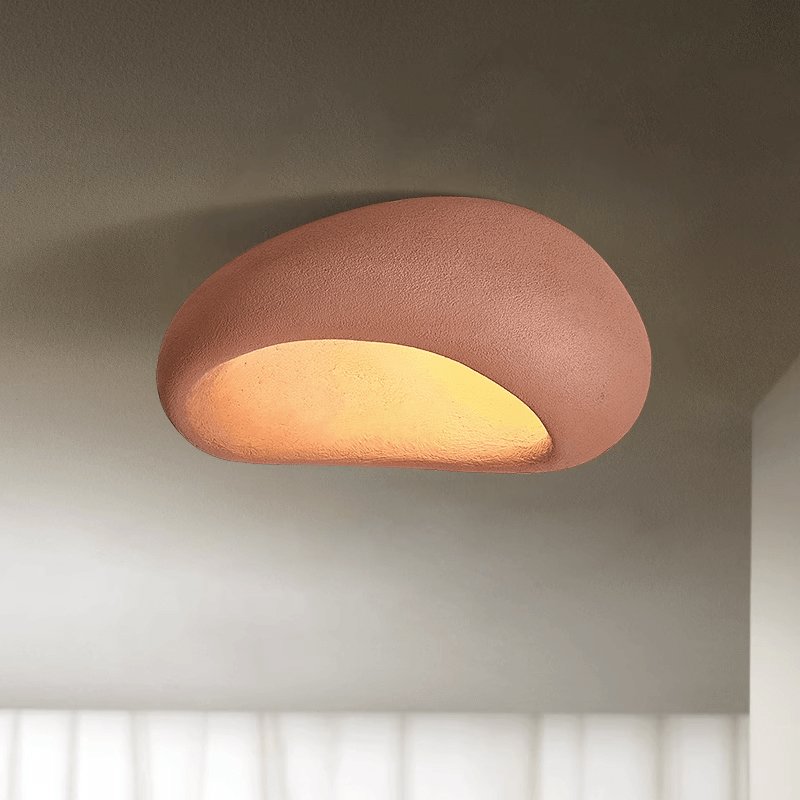 Solara Plafonnier avec Lune Japonaise Wabi-Sabi - Neutralighting