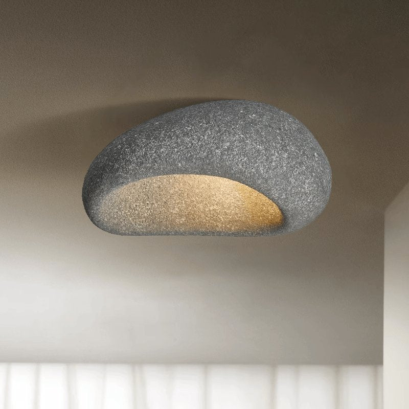 Solara Plafonnier avec Lune Japonaise Wabi-Sabi - Neutralighting