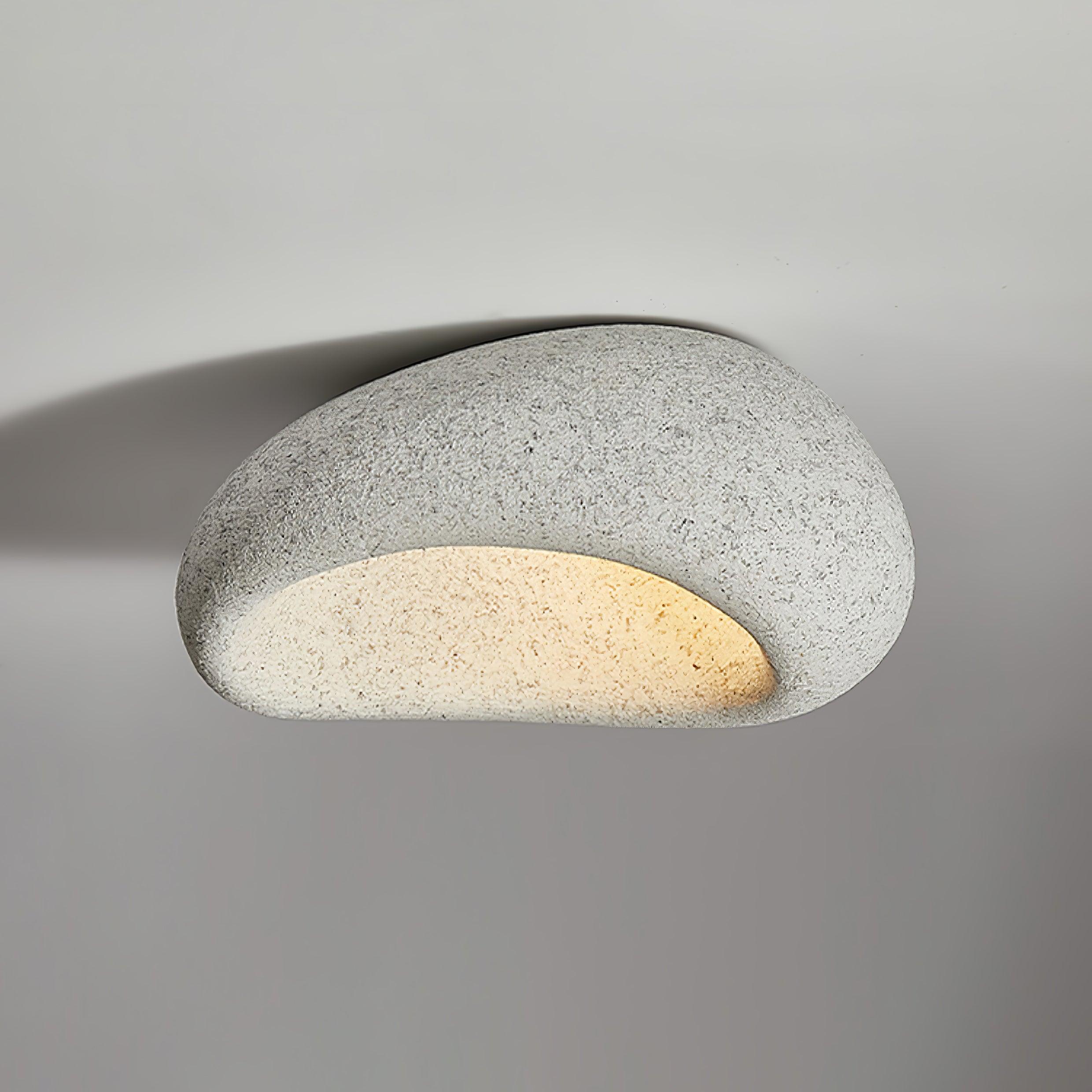 Solara Plafonnier avec Lune Japonaise Wabi-Sabi - Neutralighting