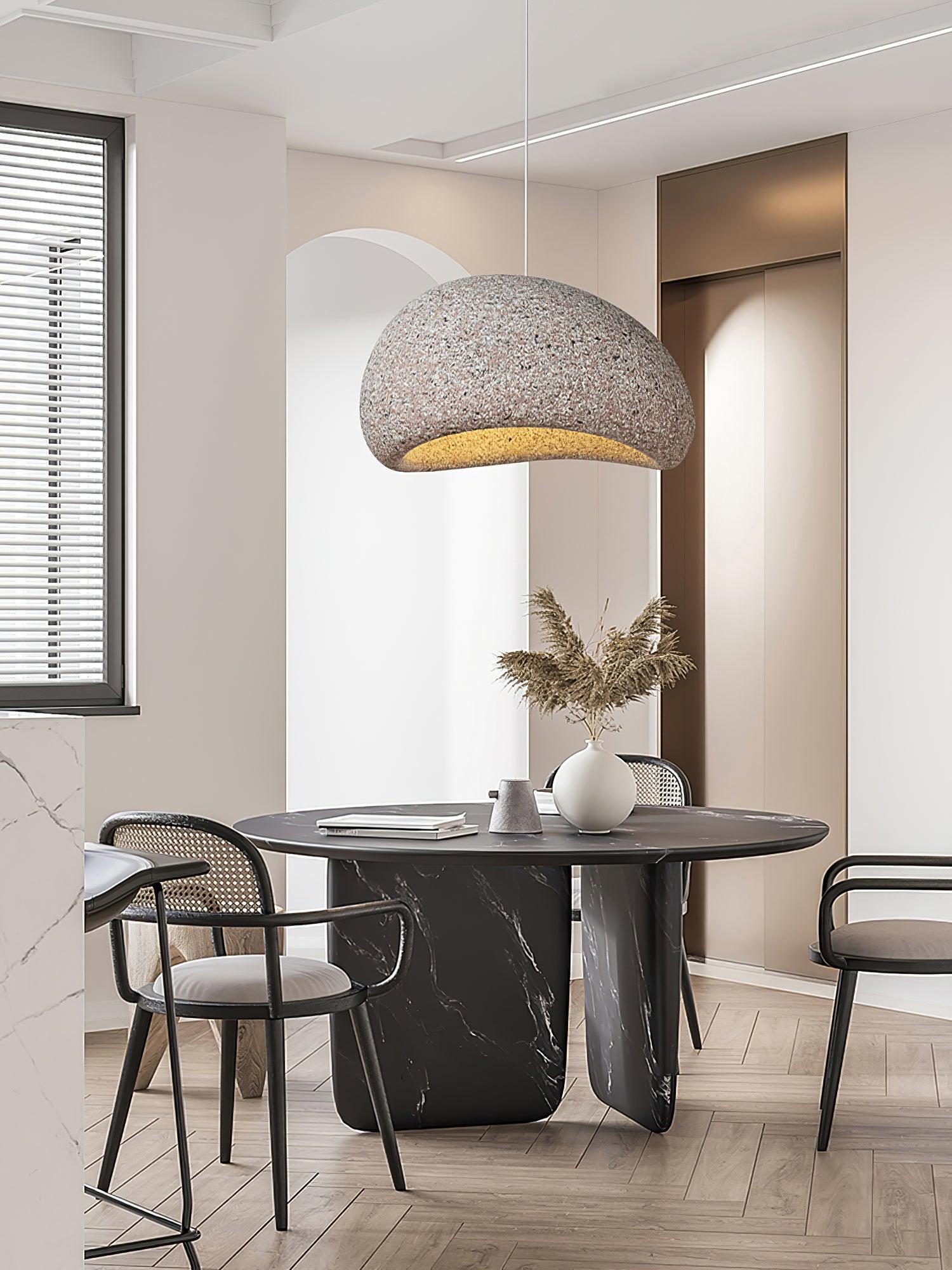 Kioto Pendant Lamp Textured Organic Minimalist - Letslighting