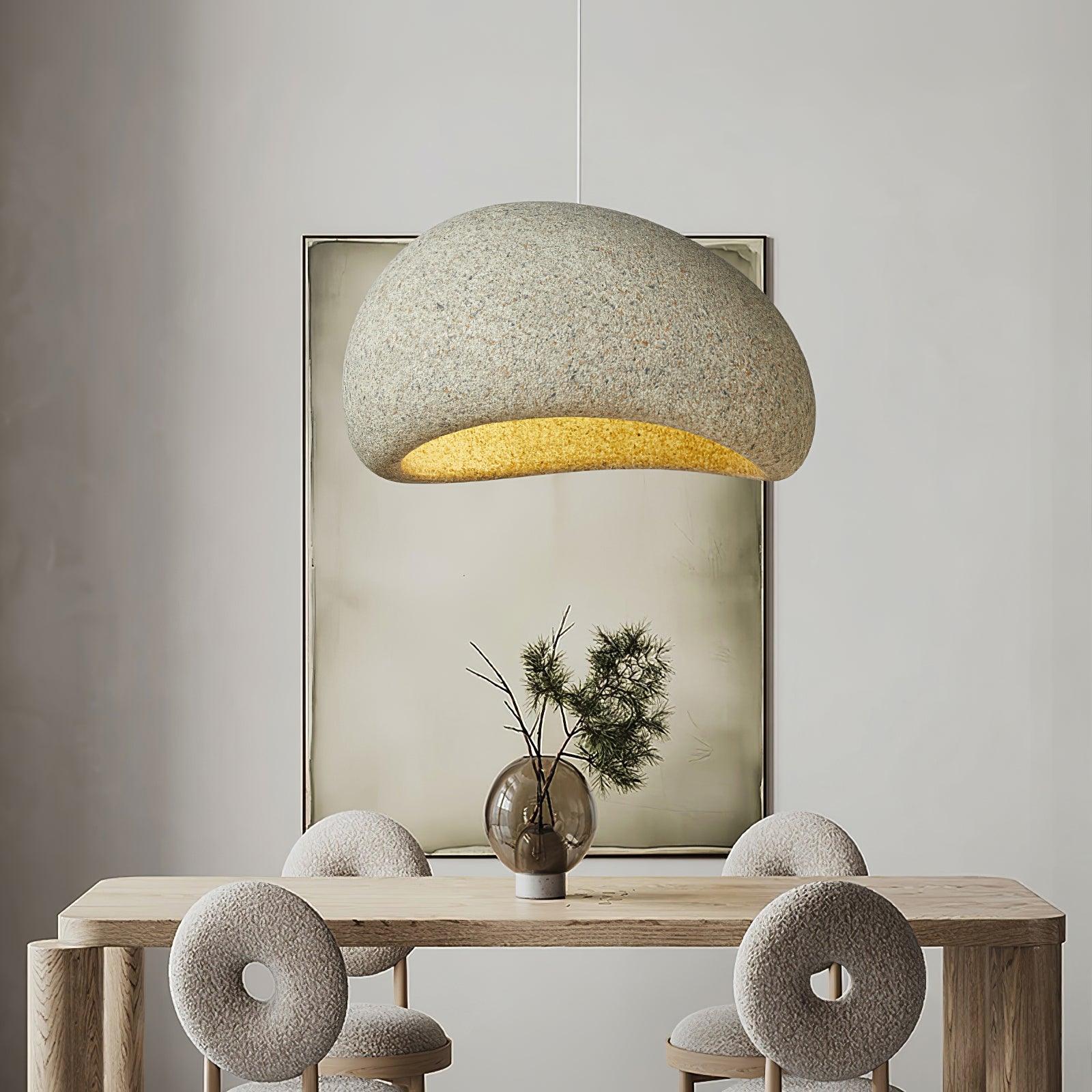 Kioto Pendant Lamp Textured Organic Minimalist - Letslighting