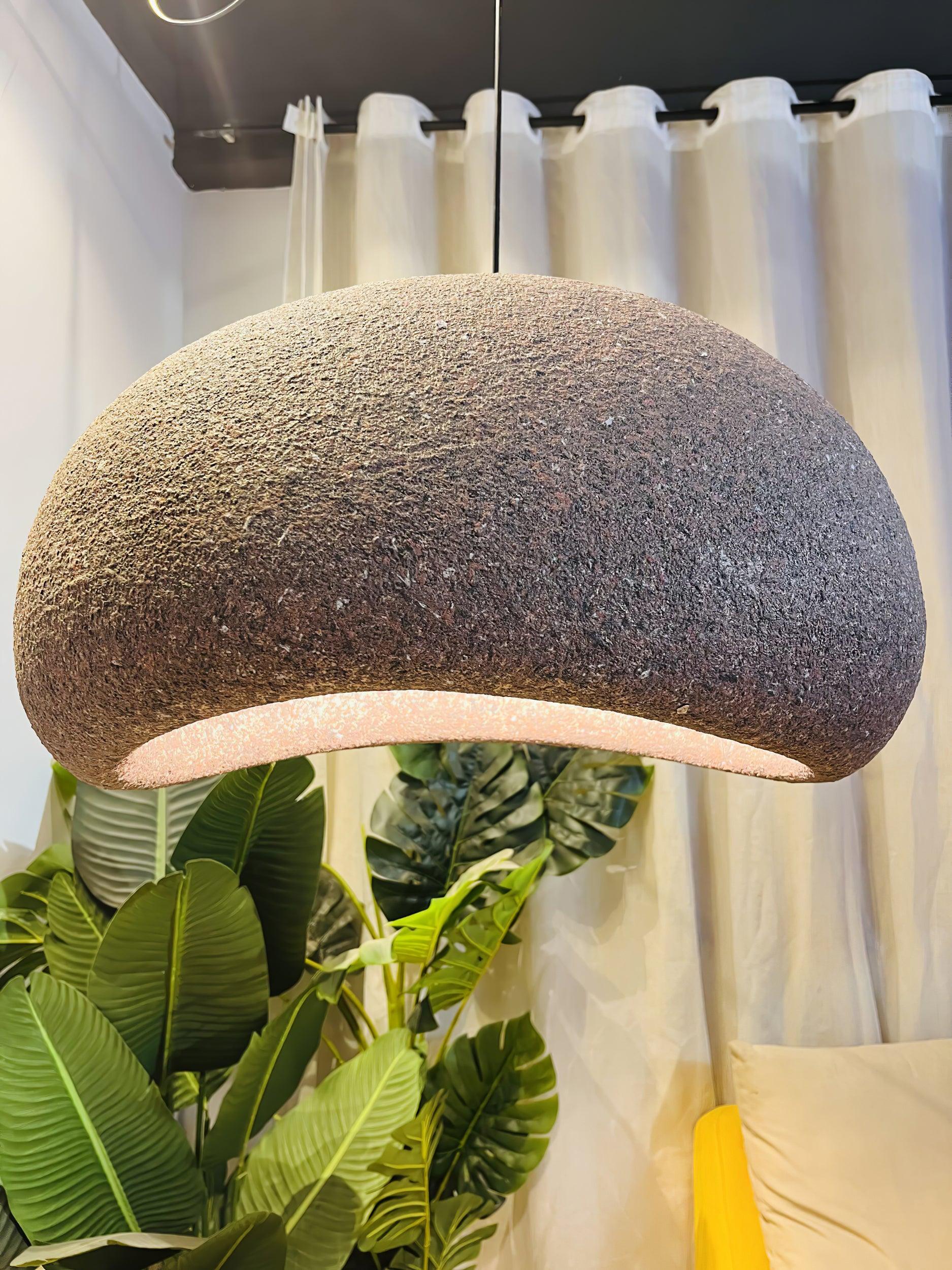 Kioto Pendant Lamp Textured Organic Minimalist - Letslighting