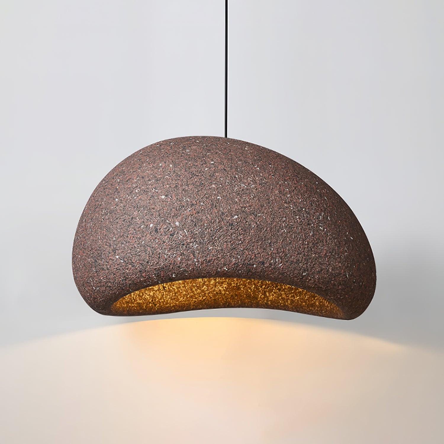 Kioto Pendant Lamp Textured Organic Minimalist - Letslighting
