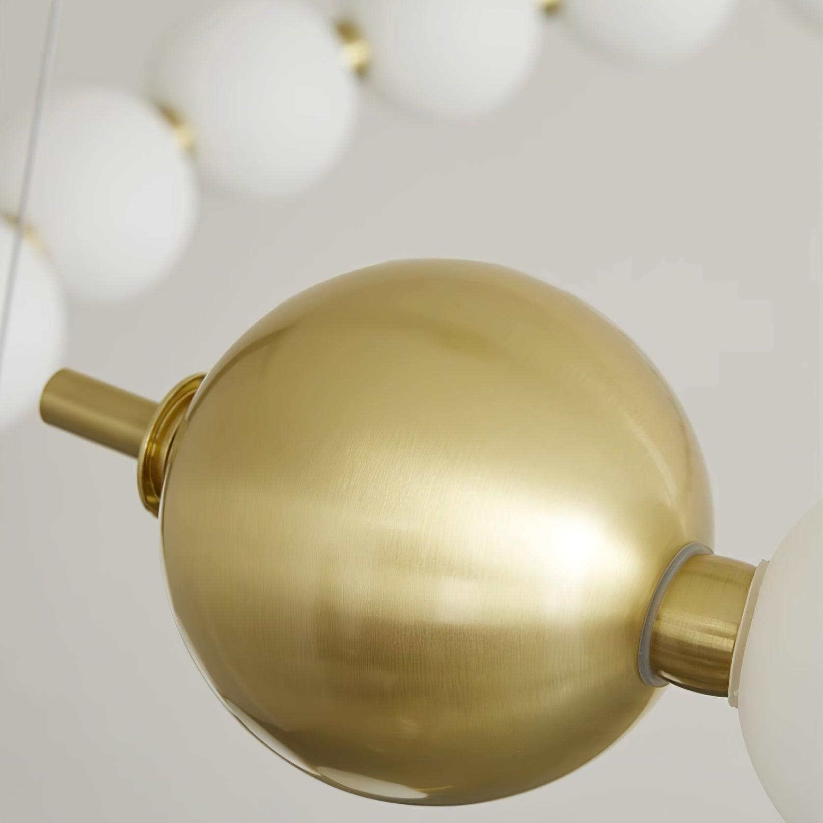 Lyra Chandelier Moderne Sphères Acryliques - Neutralighting