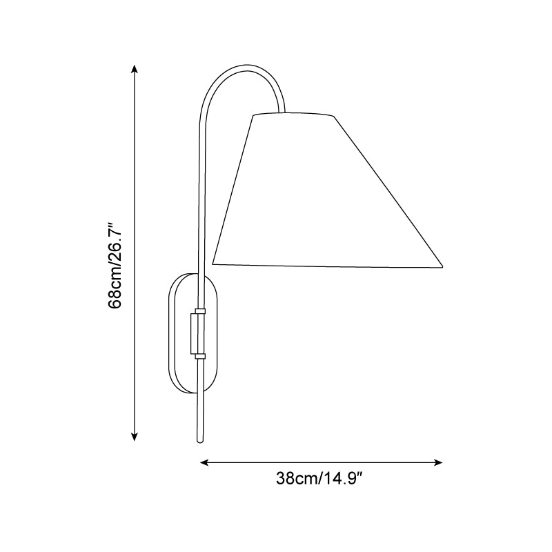 Kinsley Applique Murale Articulation Arquée - Neutralighting