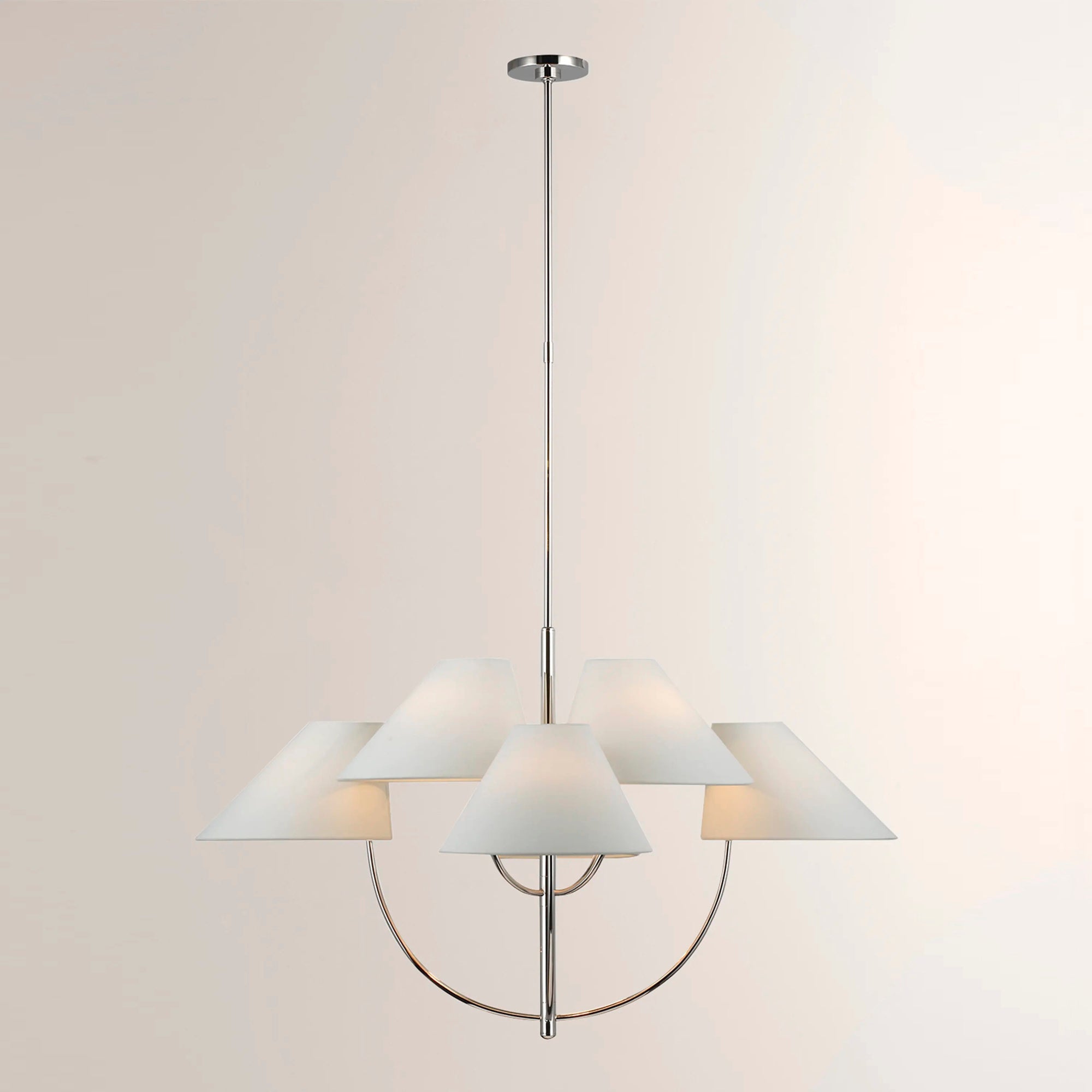 Armira Lustre Tissu Laiton Industriel Vintage - Neutralighting