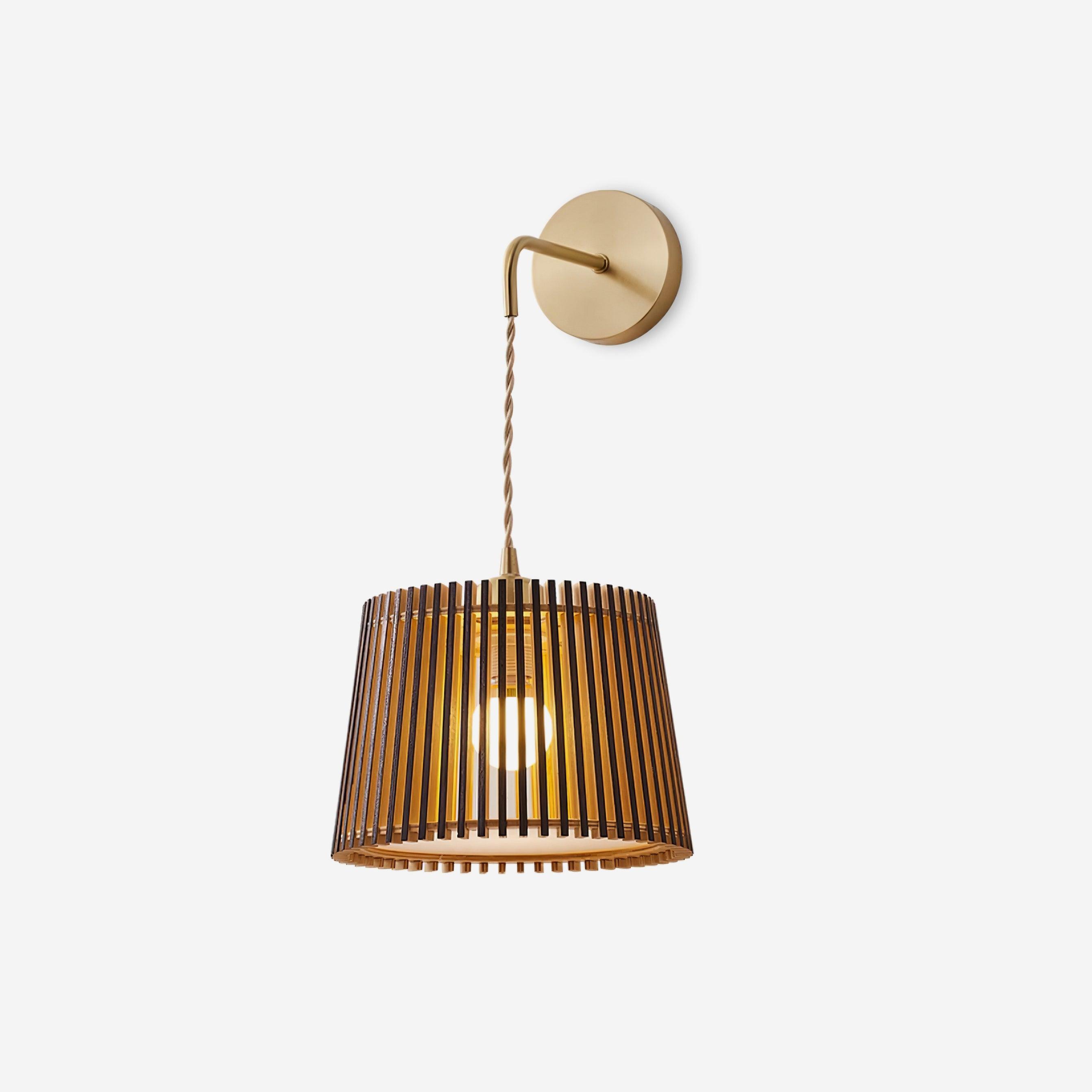 Kitami Wall Lamp Slatted - Letslighting