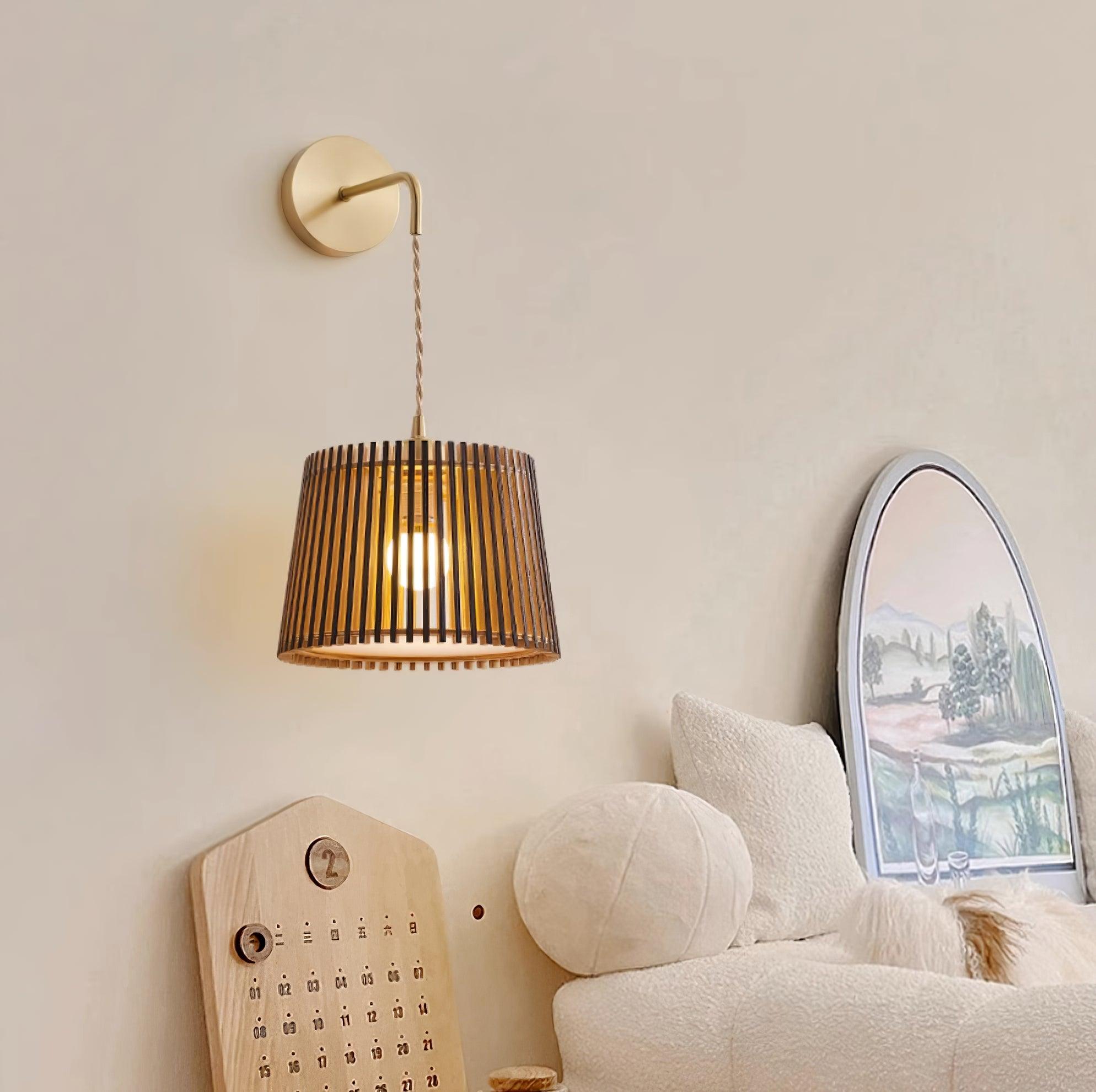 Kitami Wall Lamp Slatted - Letslighting
