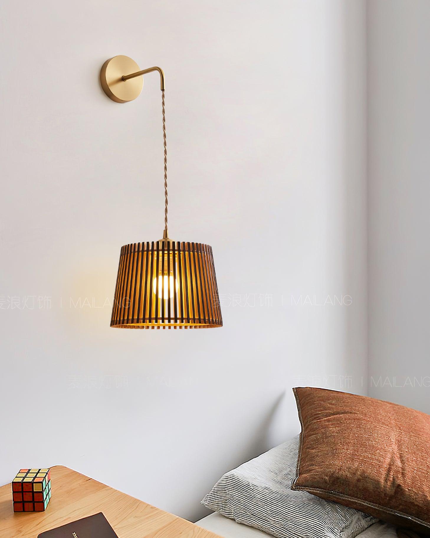 Kitami Wall Lamp Slatted - Letslighting