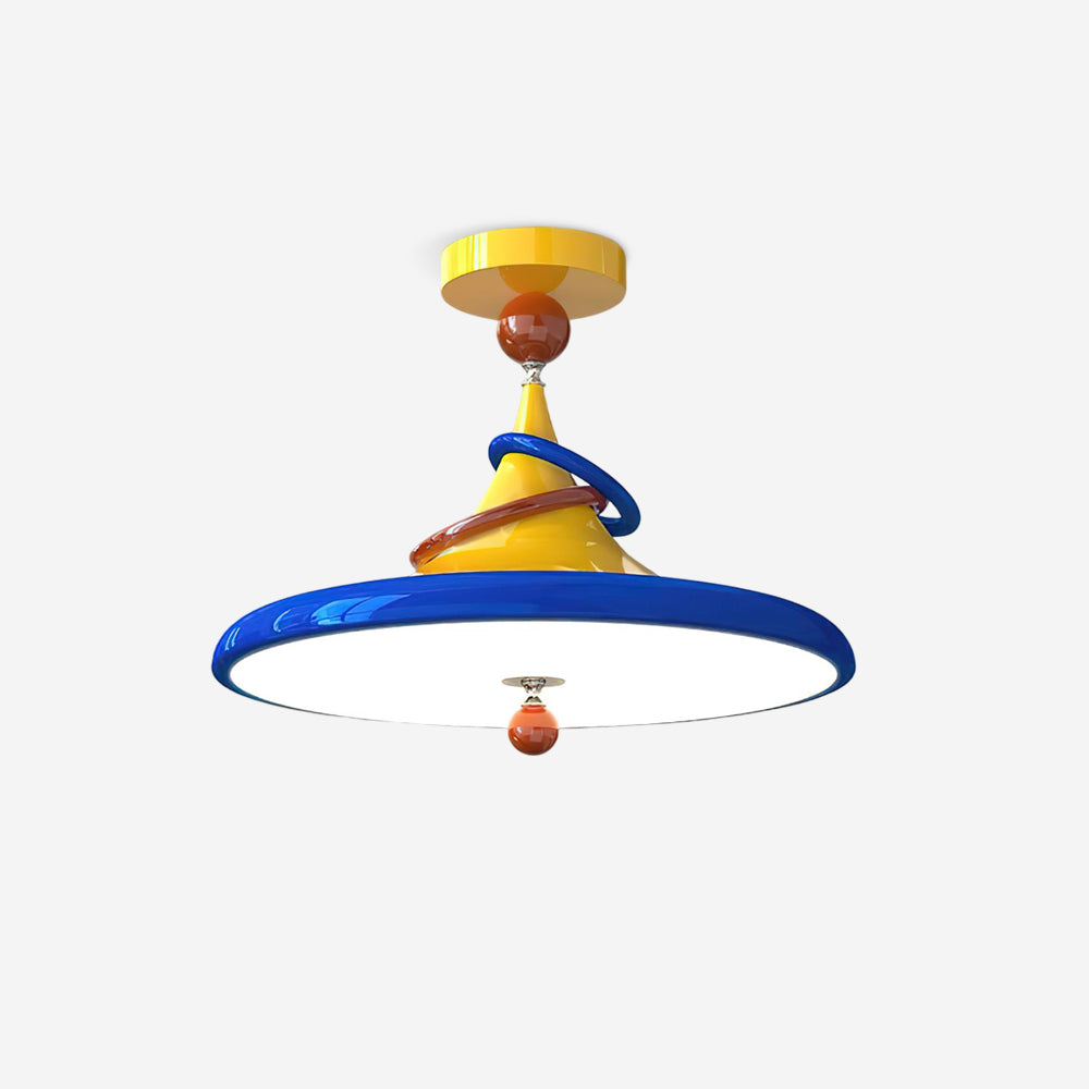 Kivra Plafonnier Cône Rétro-Futuriste - Neutralighting