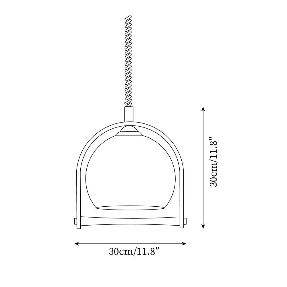 Kleine Suspension Extensible Dôme - Neutralighting