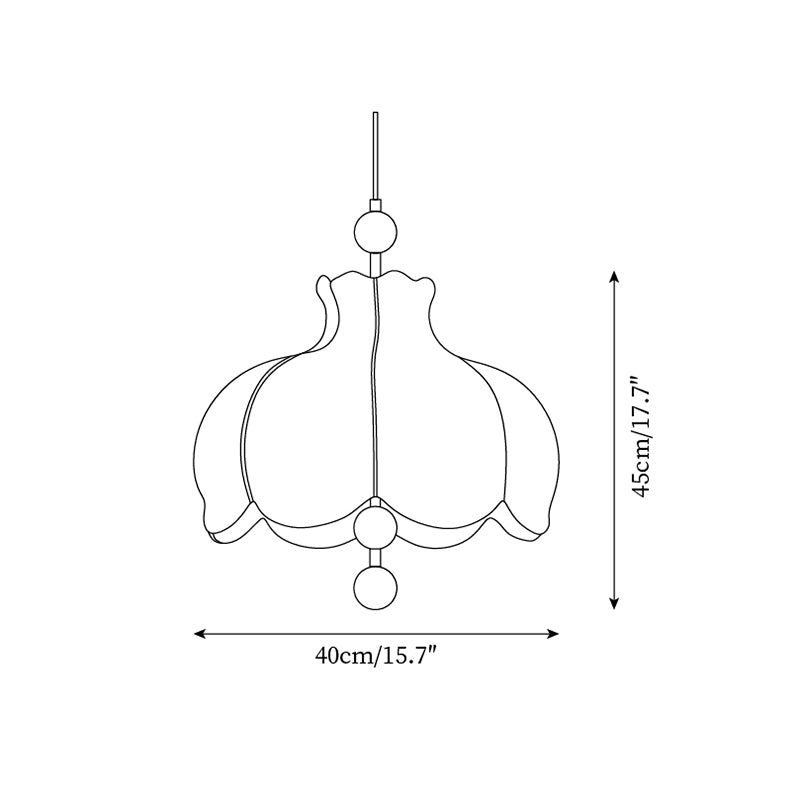 Oria Suspension avec abat-jour en tissu et accents en bois, style vintage, pour salon - Neutralighting