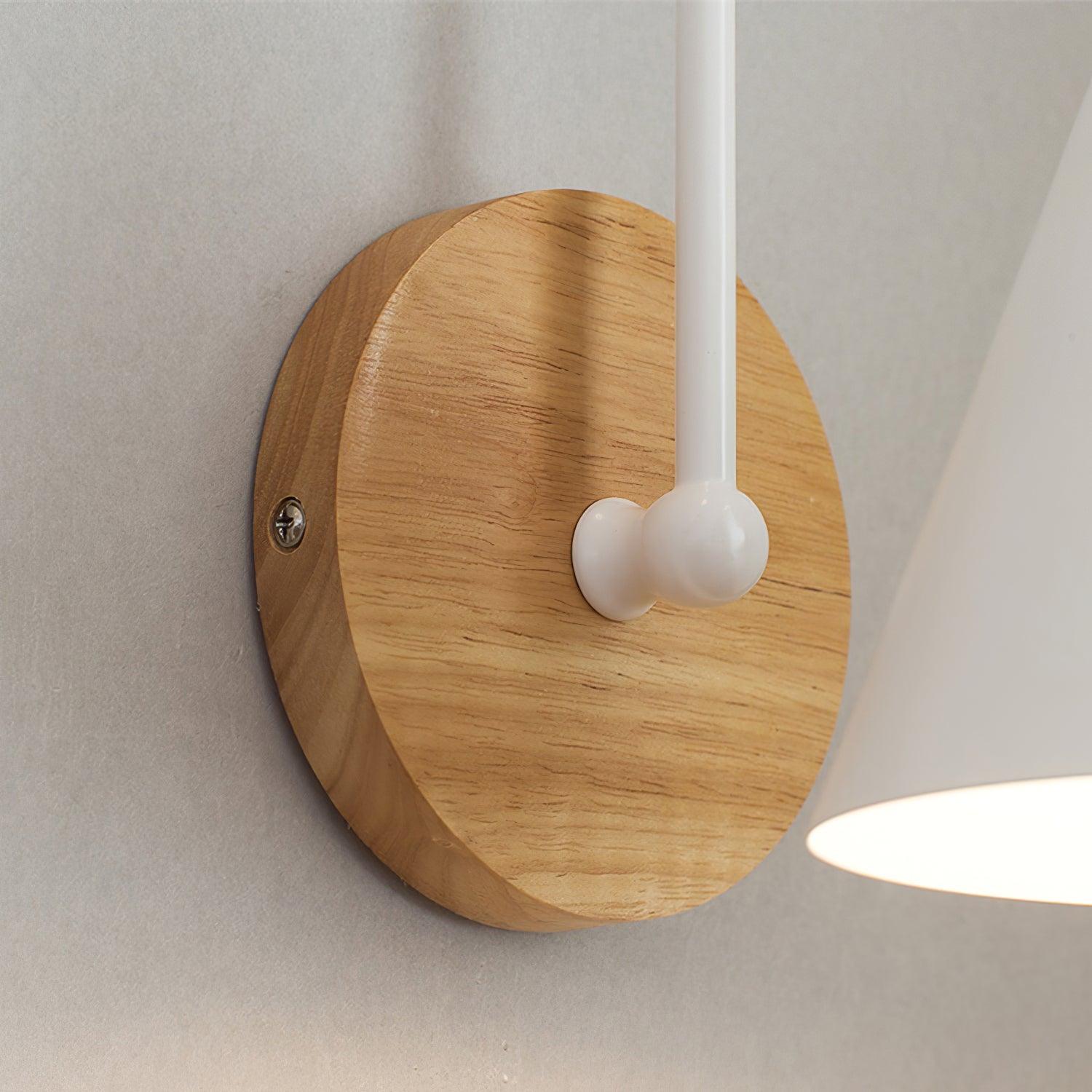 Sern Applique Murale en Bois de Style Nordique - Neutralighting