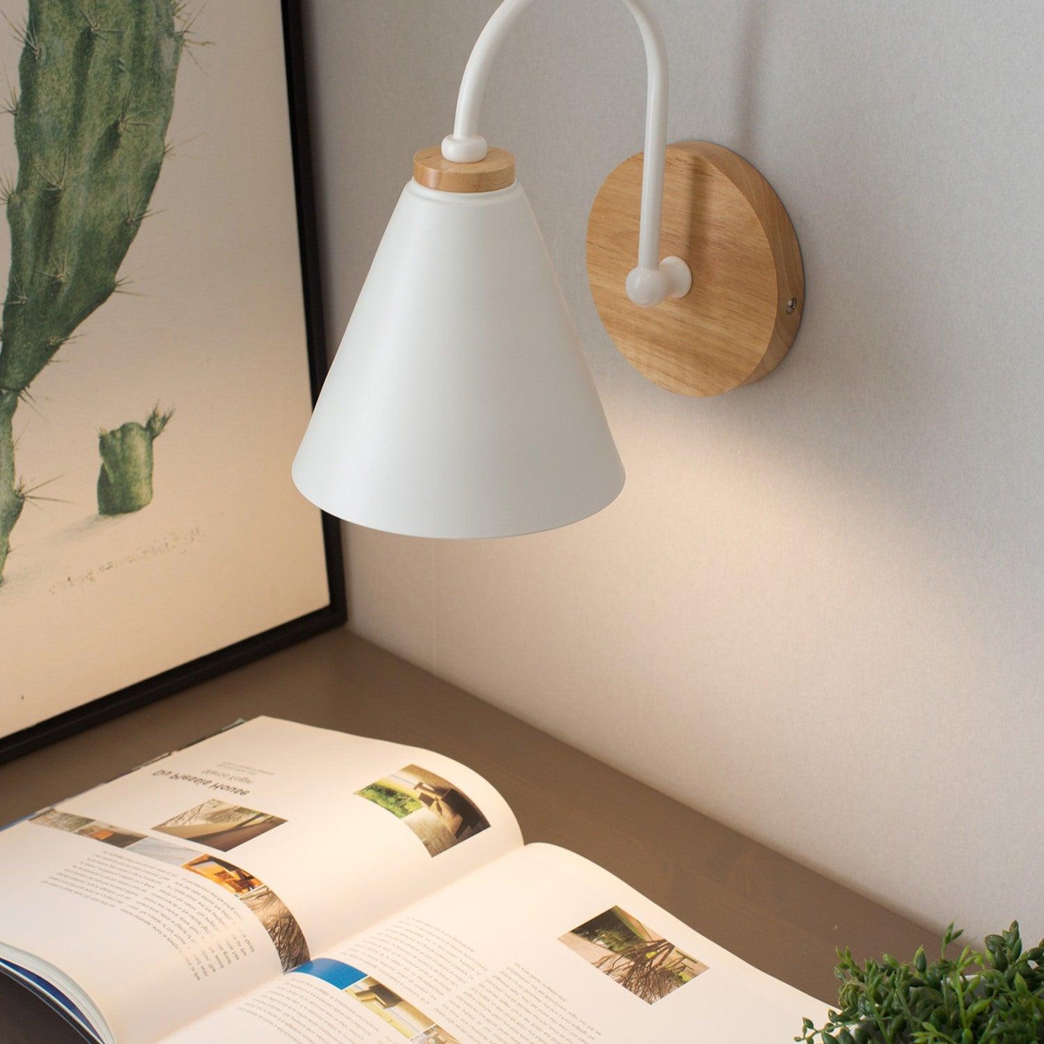 Sern Applique Murale en Bois de Style Nordique - Neutralighting