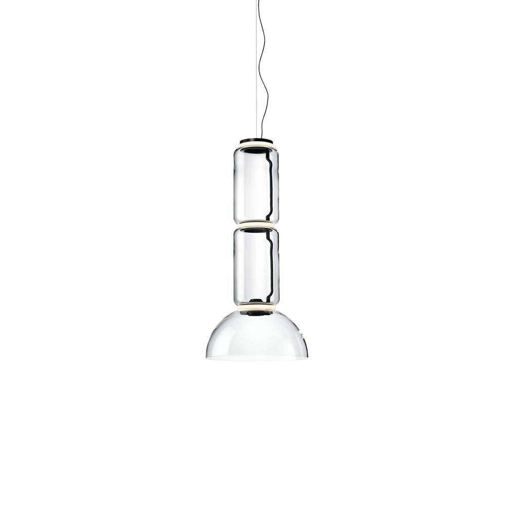 Virelo Suspension Cylindrique en Verre Empilé - Neutralighting