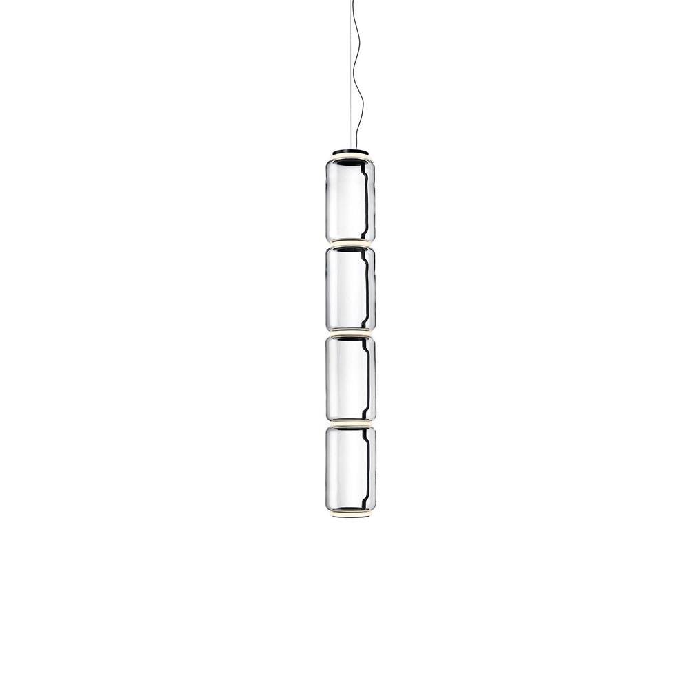 Virelo Suspension Cylindrique en Verre Empilé - Neutralighting