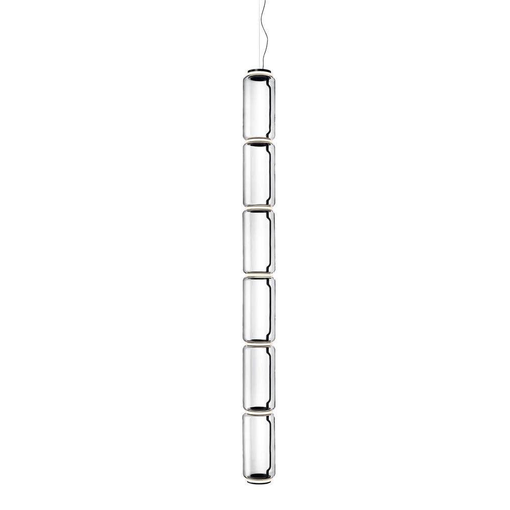 Virelo Suspension Cylindrique en Verre Empilé - Neutralighting
