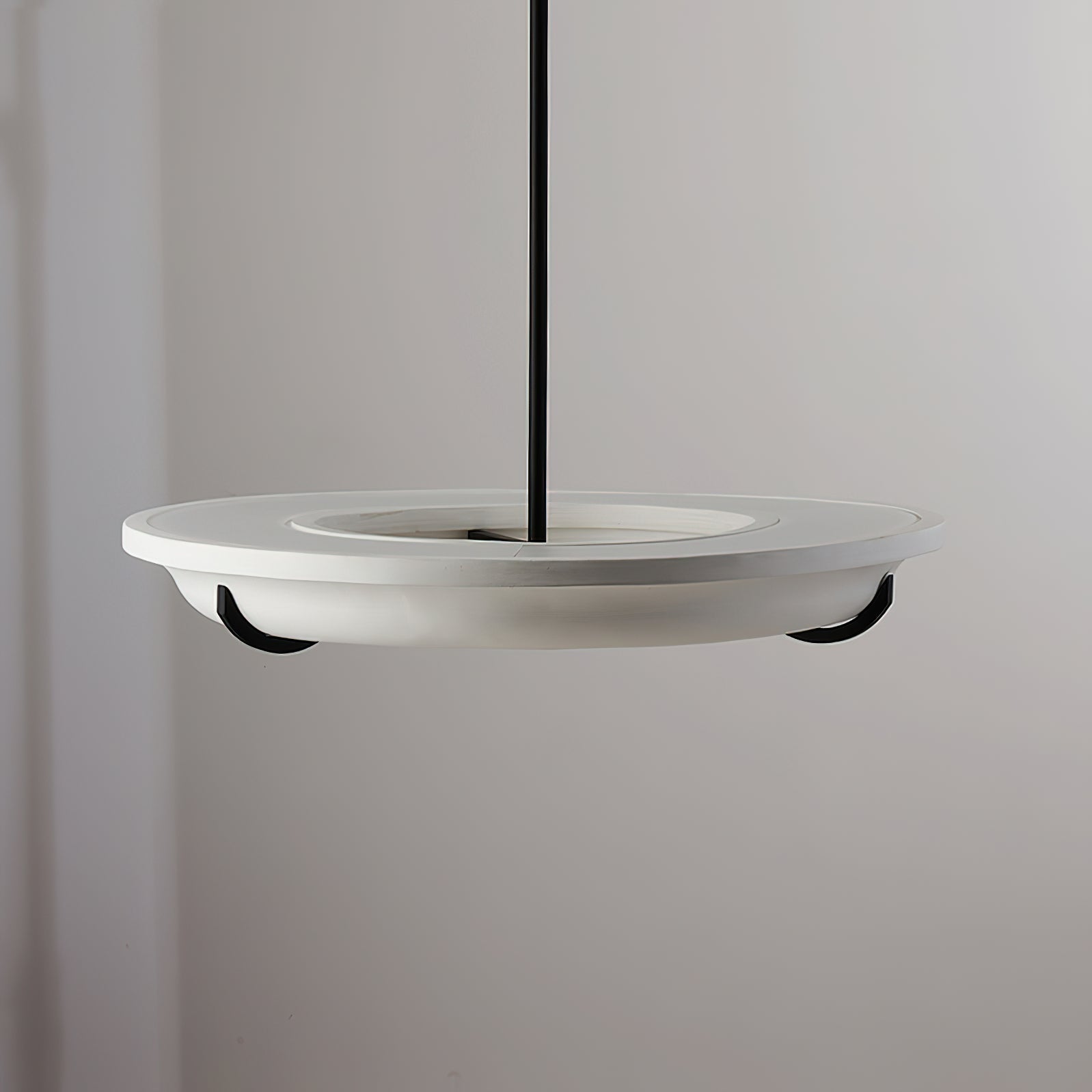 Eldorora Modern Minimalist Brass Alabaster Chandelier - Lamp Copper