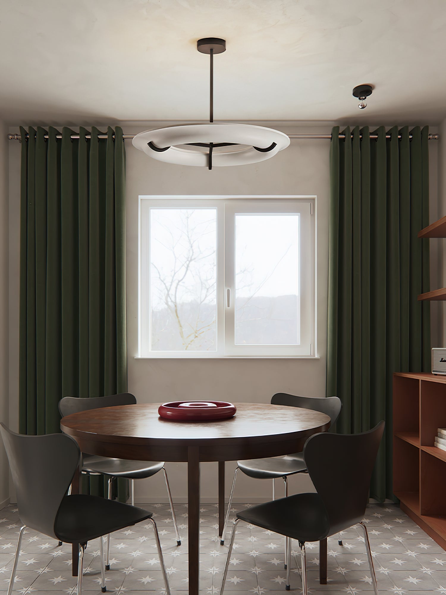 Eldorora Modern Minimalist Brass Alabaster Chandelier - Lamp Copper