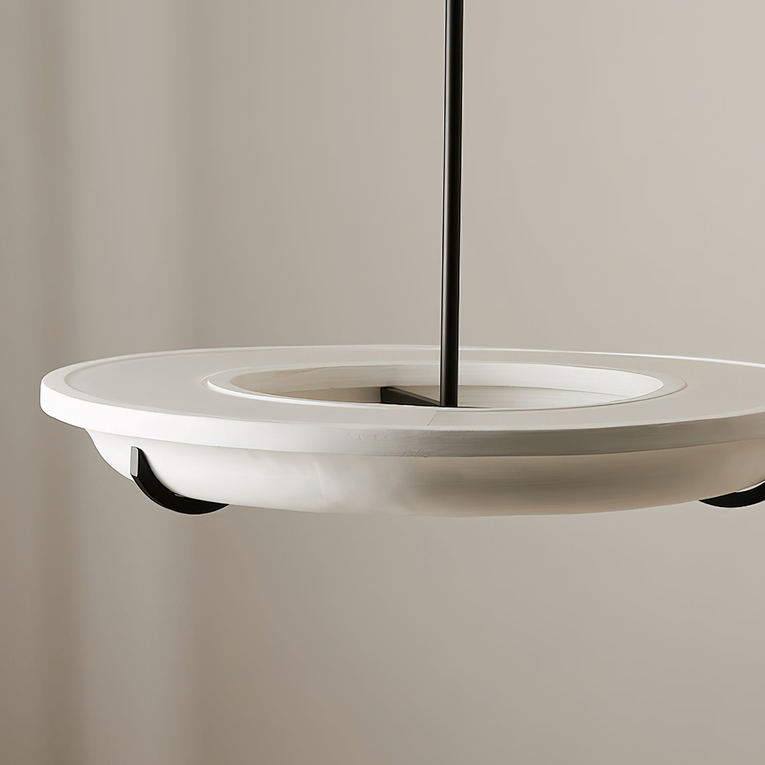 Eldorora Modern Minimalist Brass Alabaster Chandelier - Lamp Copper