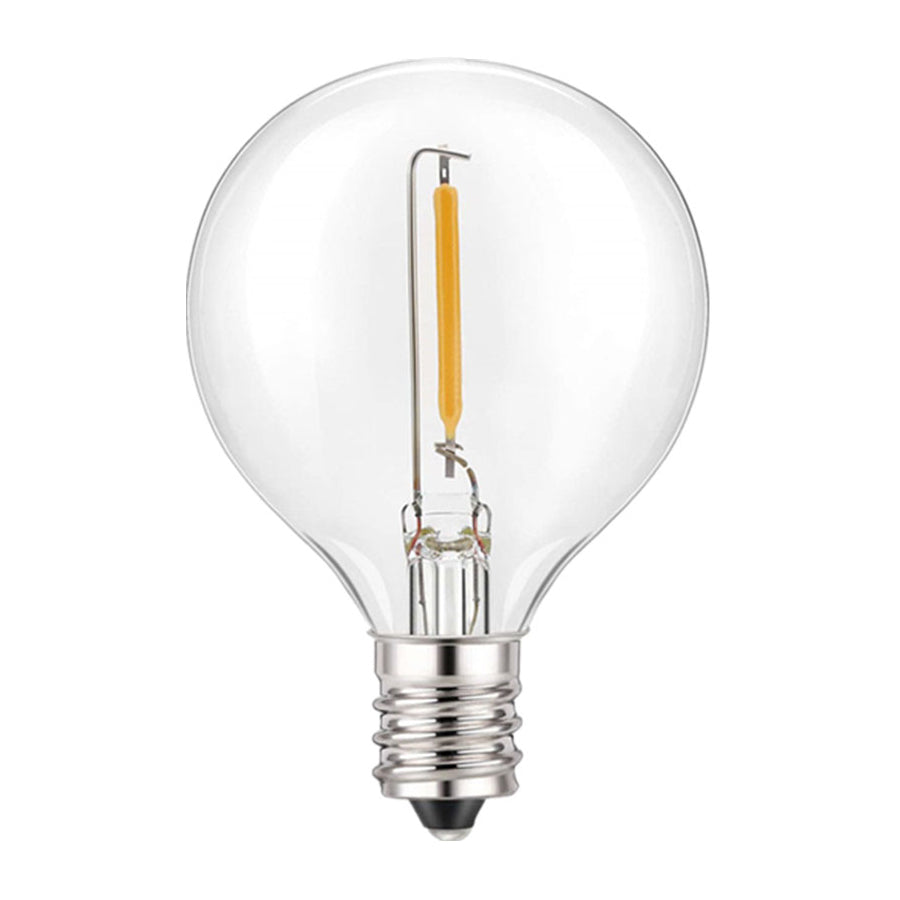 Ivinan Glass LED Light Bulb E12 or E14 4W Accessories - Lamp Copper