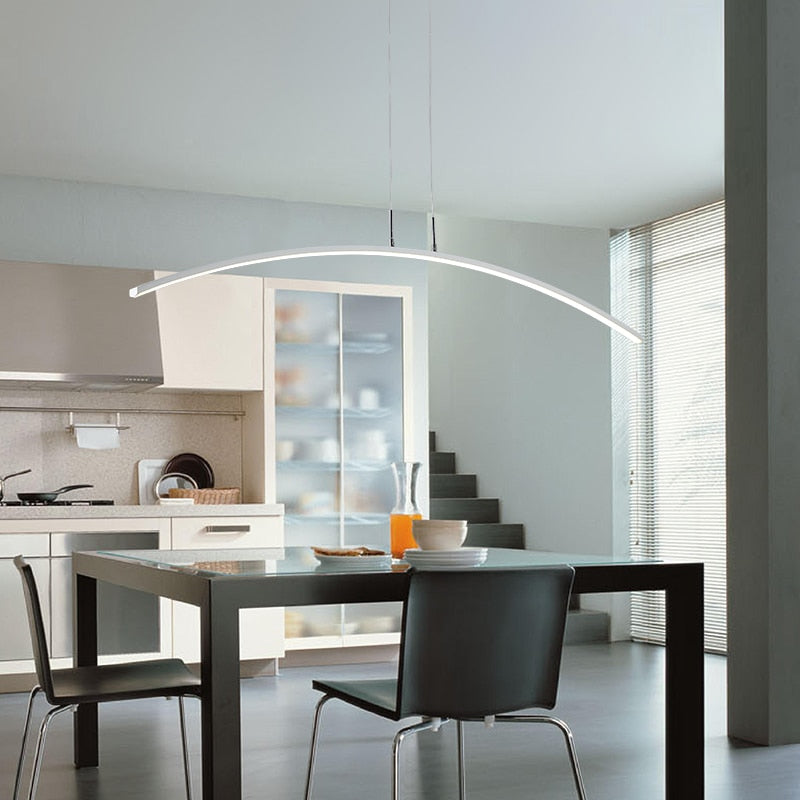 Arisha Suspension Sourire Moderne Minimaliste Métal Salle à manger - Neutralighting