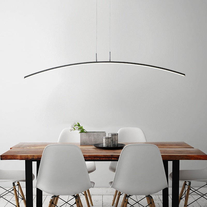 Arisha Suspension Sourire Moderne Minimaliste Métal Salle à manger - Neutralighting