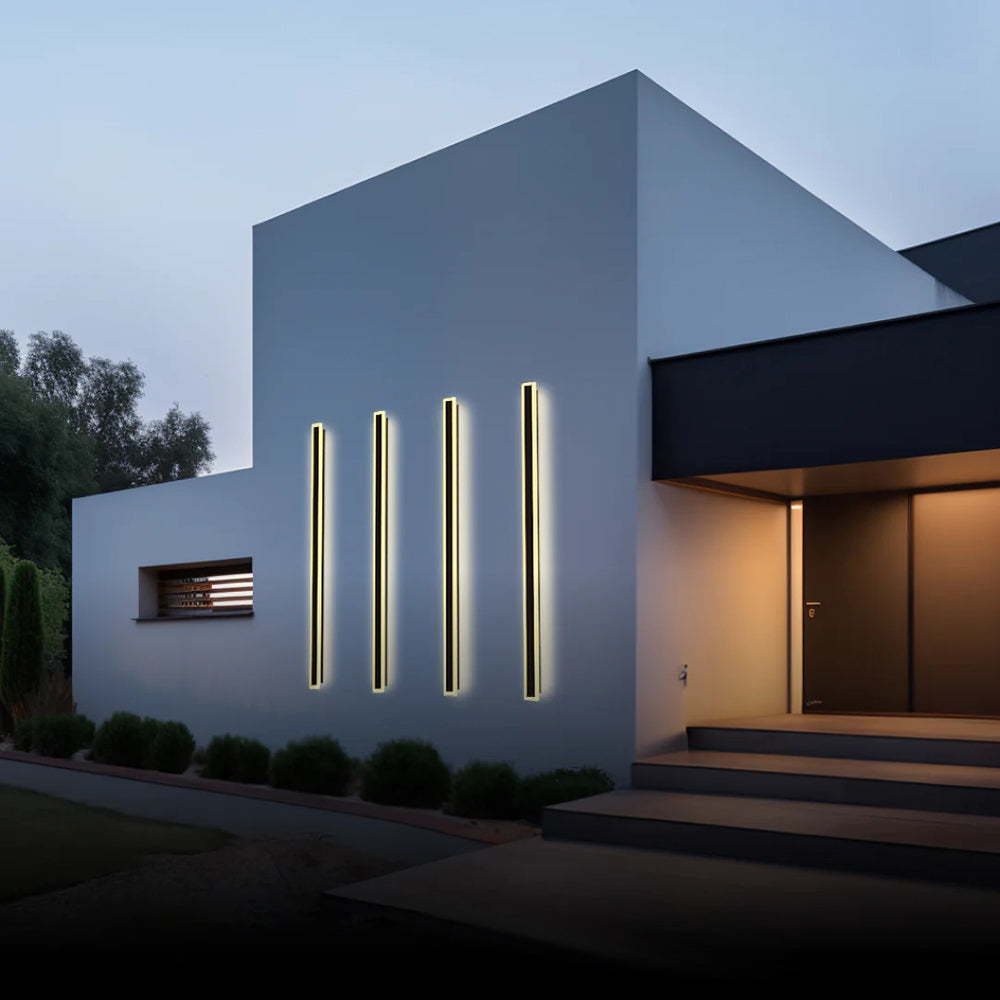 Fiala Moderne LED Applique Murale Extérieure  Noir