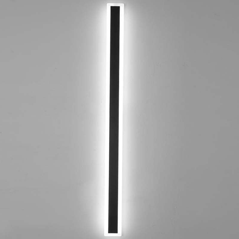 Fiala Moderne LED Applique Murale Extérieure  Noir