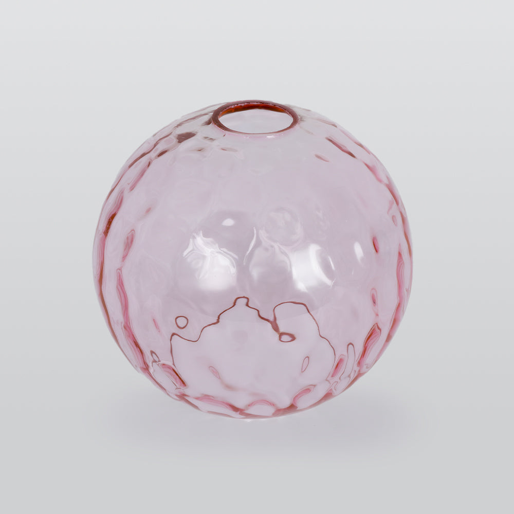 Valentina Suspension Boule Ondulation Nortique Métal/Verre Vert/Gris Salon - Neutralighting