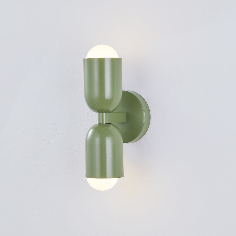 Kira Applique Murale Cylindre Scandinave Métal Coloré Salon - Neutralighting