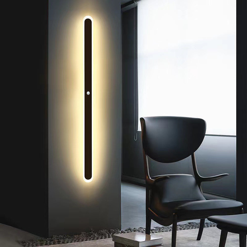 Orral Applique Murale Extérieur Ovral Linéaire Minimaliste - Neutralighting