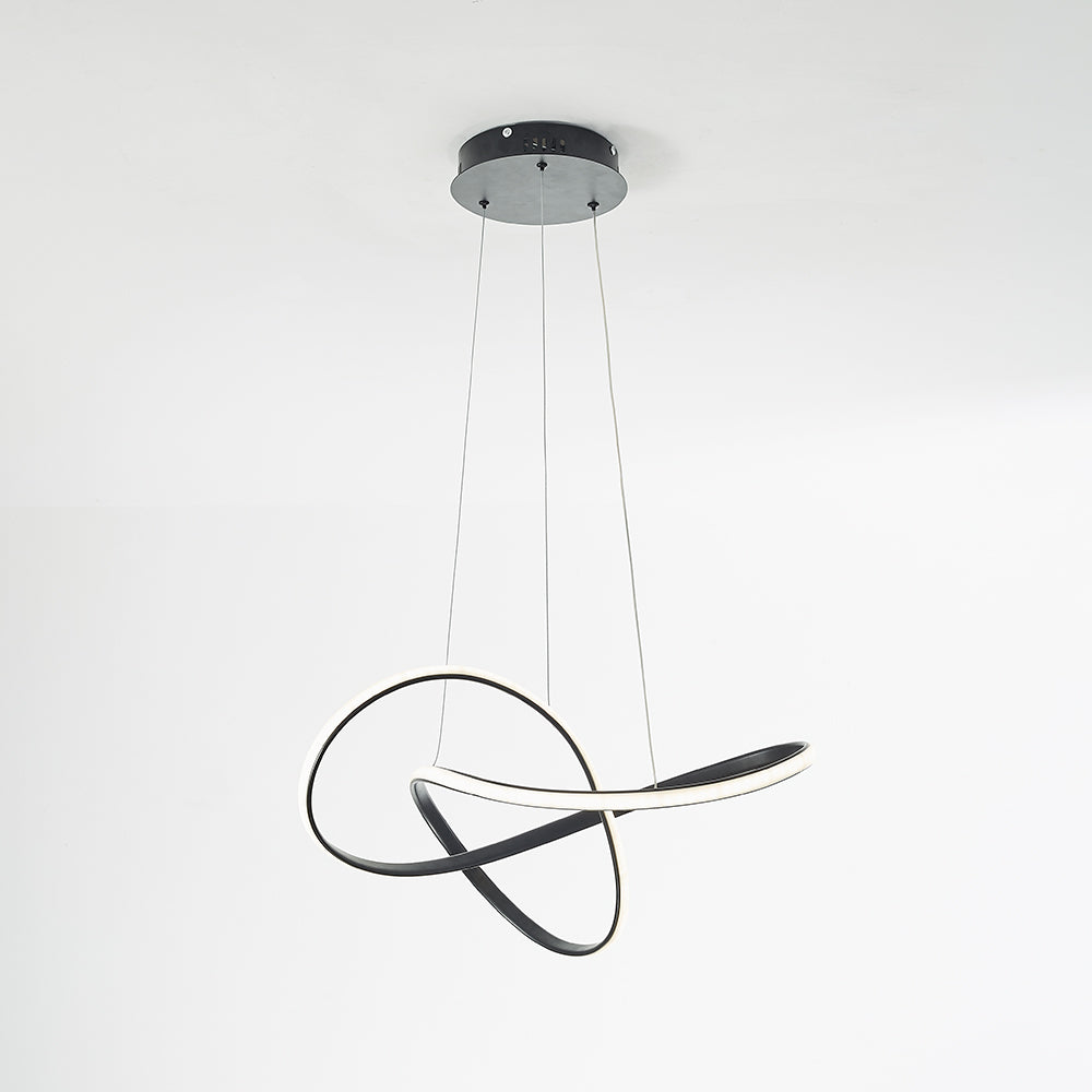 Arisha Luminaires Suspension d'anneaux Contemporains Minimaliate, Métal - Neutralighting