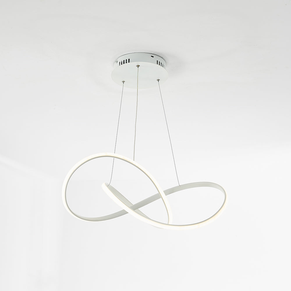 Arisha Luminaires Suspension d'anneaux Contemporains Minimaliate, Métal - Neutralighting