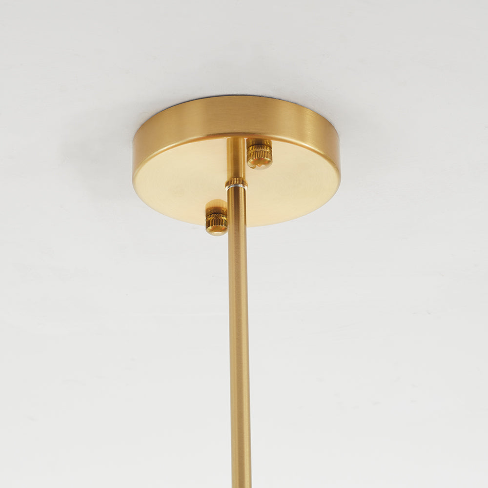 Valentina Lustre Boule Classique, Métal/Verre, Blanc/Rose/Beige, Bureau/Salon - Neutralighting