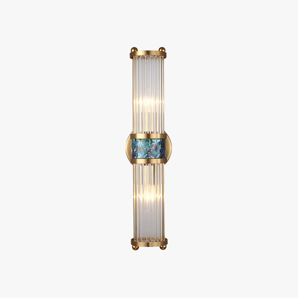 Ray Applique Murale de luxe en cristal de lumière Lampe de chevet à coquille simple pour chambre - Neutralighting