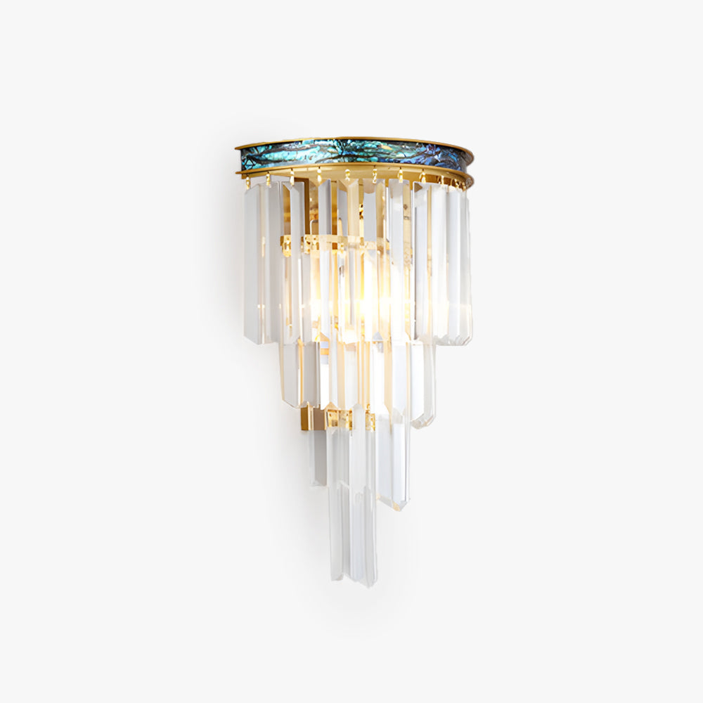 Ray Applique Murale Moderne/Nordique, Cristal Or, Chevet de Chambre/Hôtel - Neutralighting