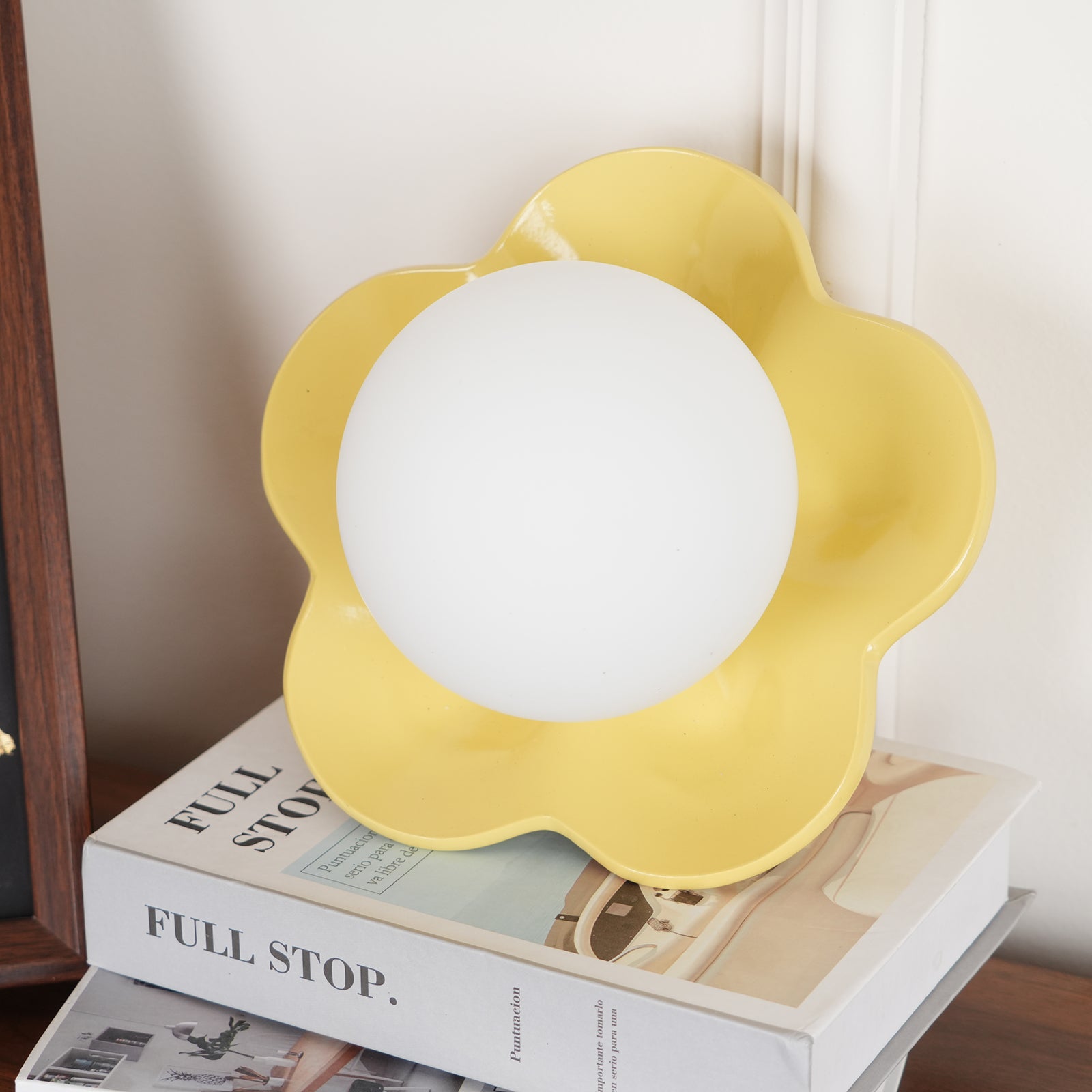 Meluna Applique murale à fleurs jaunes - Neutralighting