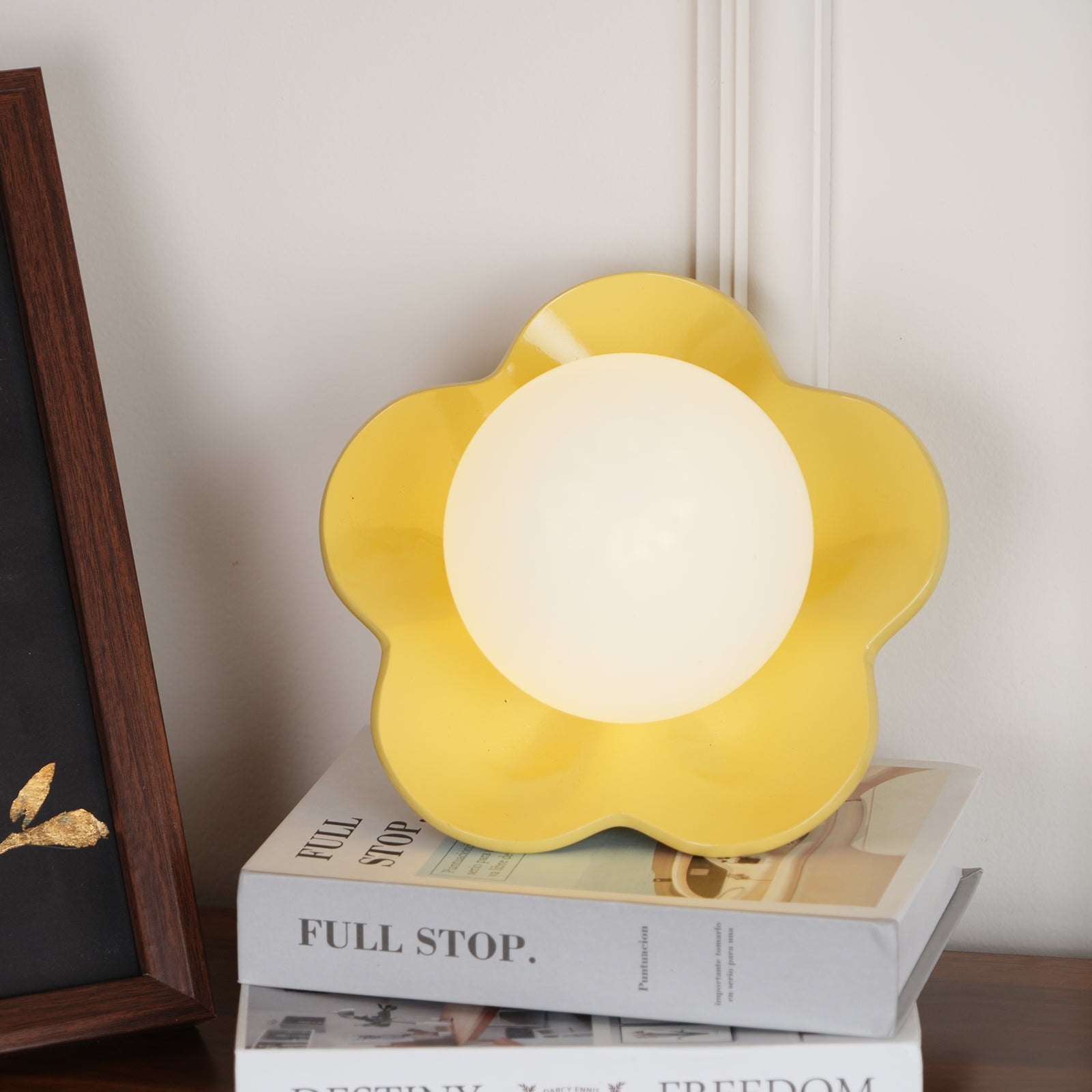 Meluna Applique murale à fleurs jaunes - Neutralighting