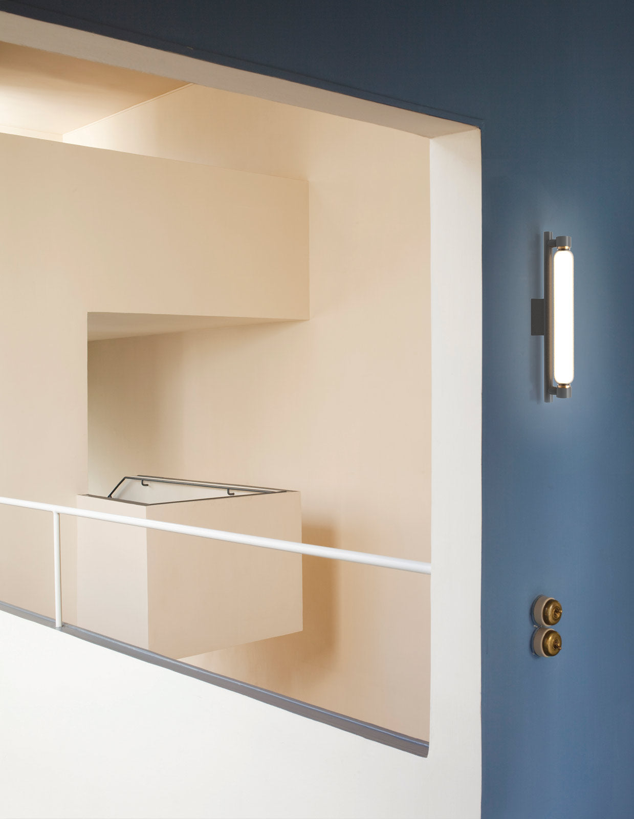 Cumiror Applique Murale Métal Verre Minimaliste Moderne - Neutralighting