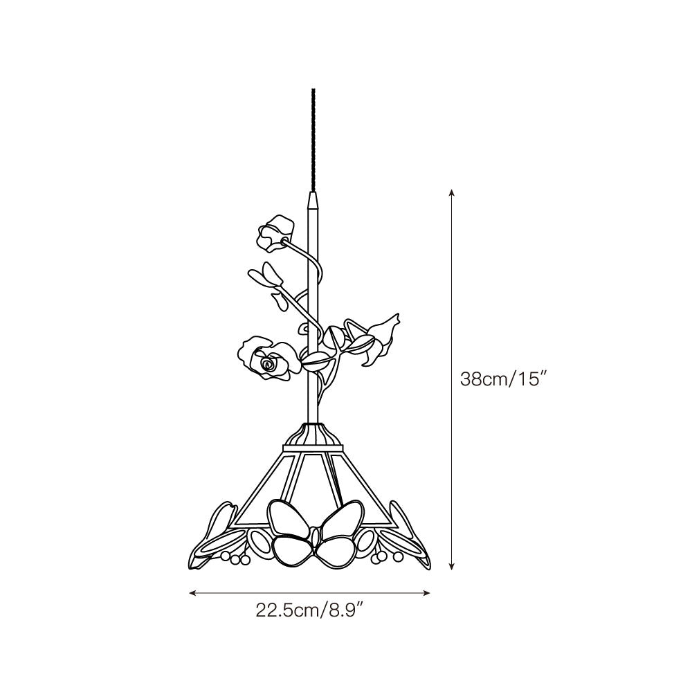Ilsoris Lampe Pendentive Céramique Verre Rose Créativité Individuelle - Neutralighting