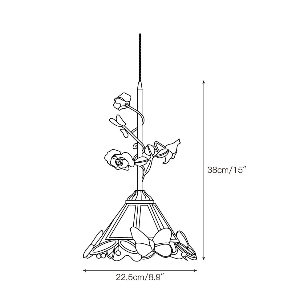 Ilsoris Lampe Pendentive Céramique Verre Rose Créativité Individuelle - Neutralighting