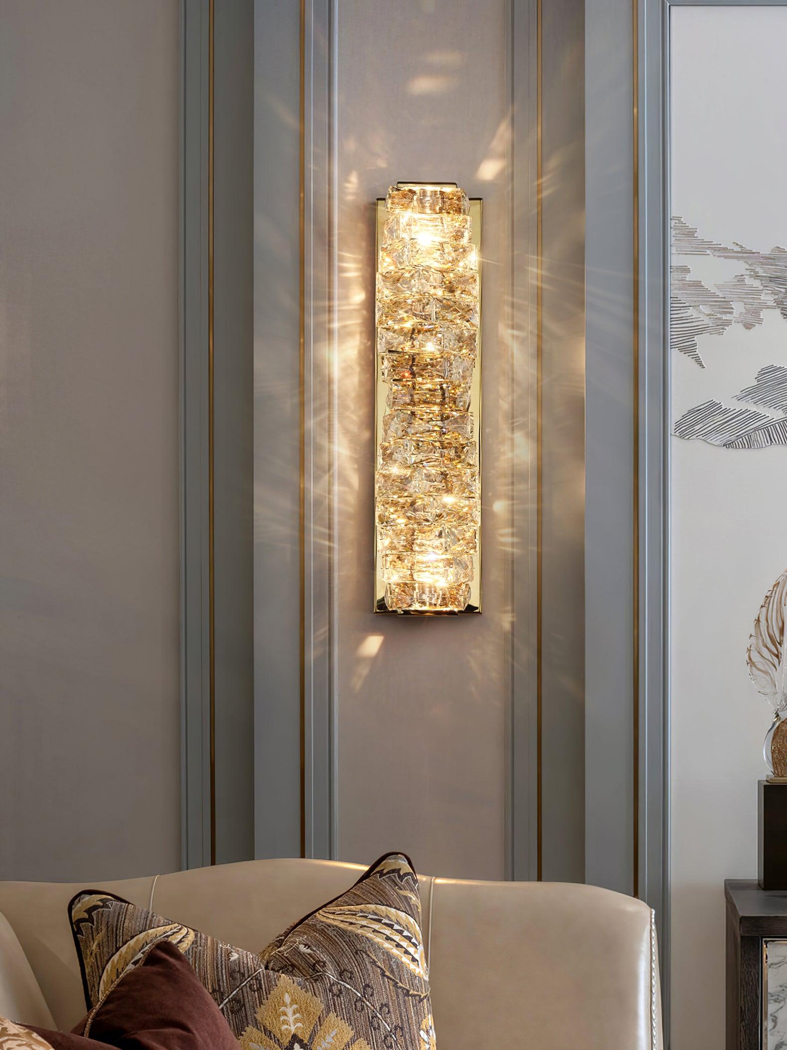 Laminated Crystal Wall Light - Blowlighting