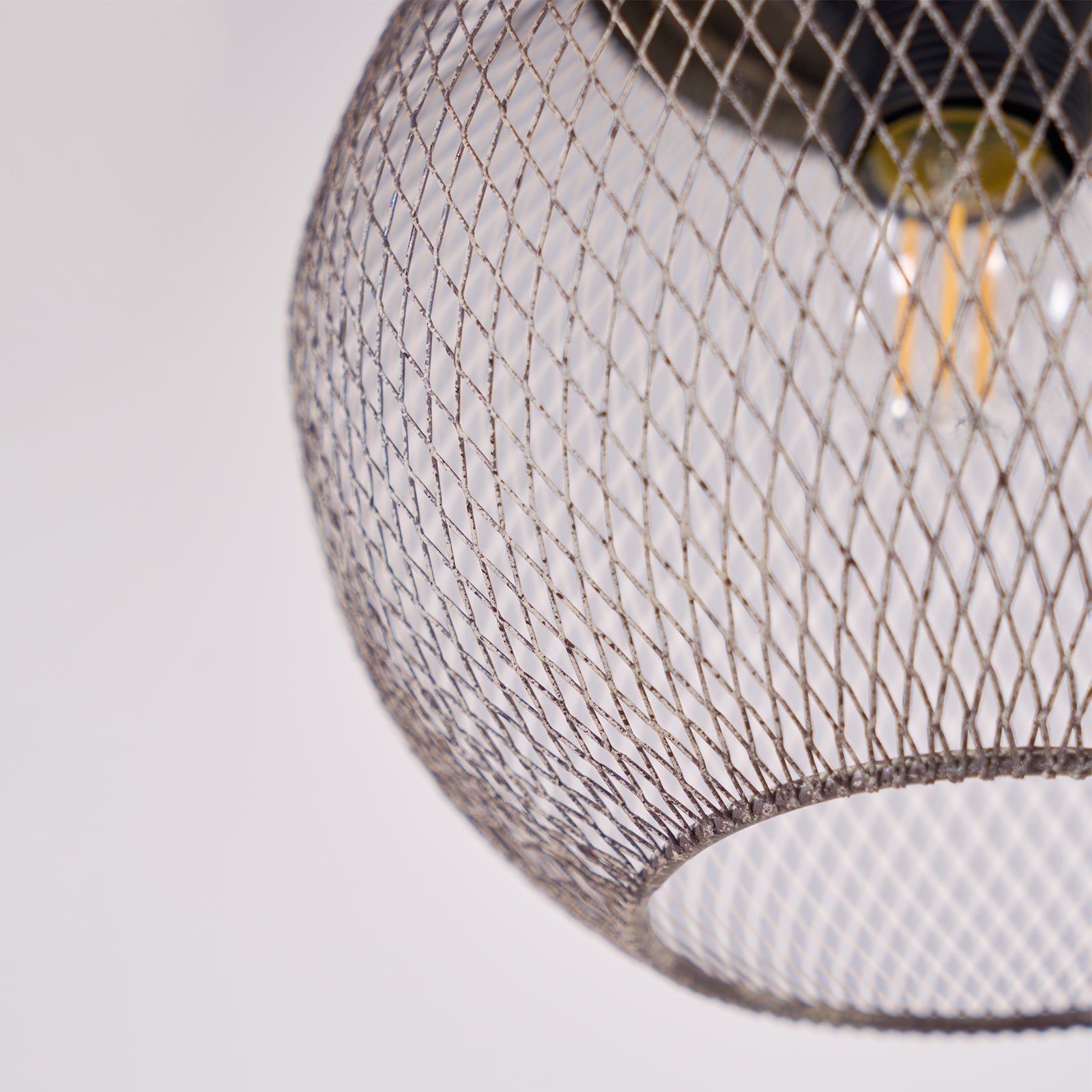 Aursorir Modern Minimalist Mesh Metal Pendant Lamp - Lamp Copper